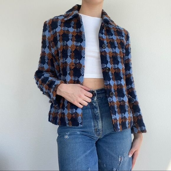 COMME Des Garçons tricot Wool Coat - Picture 3 of 7